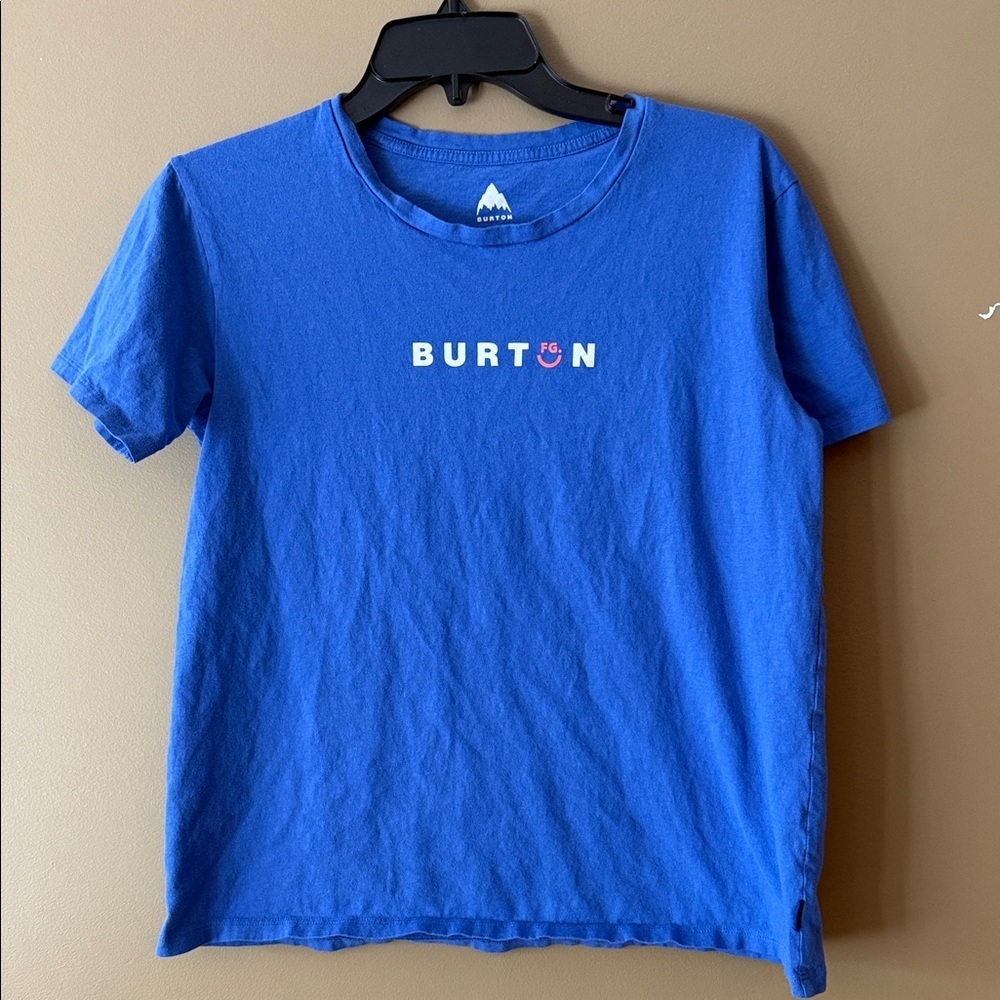 Burton woMen's Vibrant Blue Short Sleeve Tee m